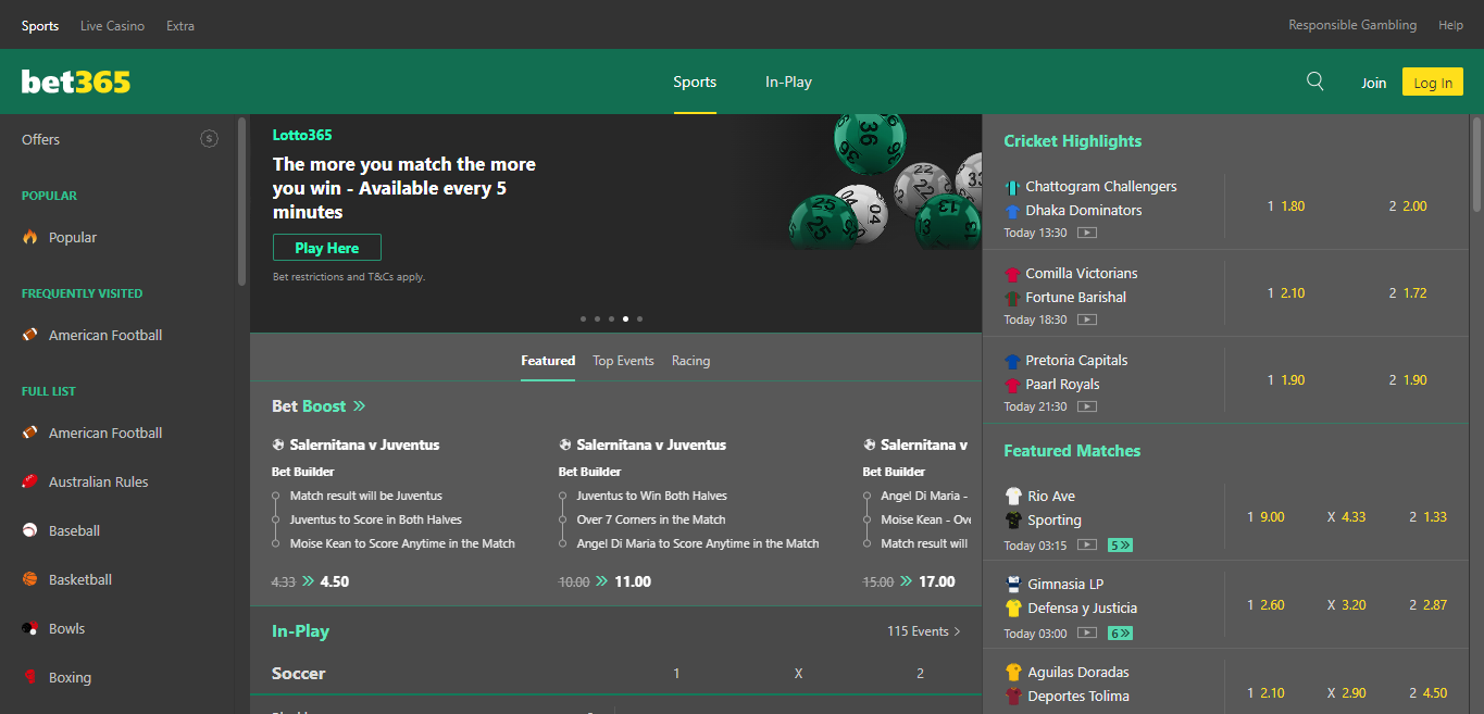 Bet365 Review